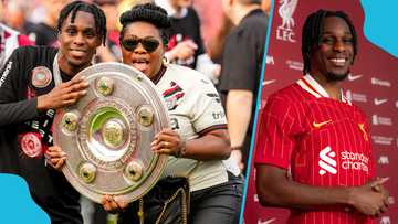 New Liverpool signing Frimpong gets Twi congratulations from mum (Video)
