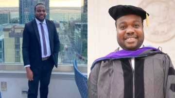 The journey wasn't easy - Man reveals as he graduates with a law degree, drops beautiful photos