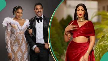 Omotola Jalade Ekeinde shares secret of 27 years marriage to hubby: "Don't claim equity with him"