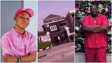 Hilarious moment man visits Don Jazzy at Marvin Records' mansion, says he's not leaving until he sees him