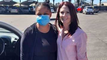 "That's awesome": Lady misplaces her phone but honest stranger finds it on car bonnet and returns it safely