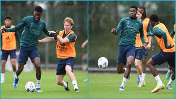 Arsenal players welcome Thomas Partey back after injury recovery in heartwarming video