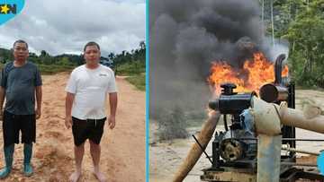 NAIMOS cracks down on illegal mining in Tano Anwia forest reserve, Chinese nationals arrested