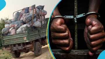 Ghana Navy arrests 6, confiscates 81 sacks of narcotics from Ghana Highways Authority premises in Ada