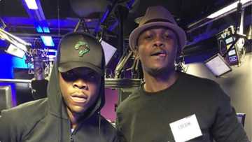 Fans flow for Blakk Cedi as he surprises Stonebwoy on his birthday (photos)
