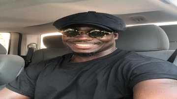 "You’ve been dangerous since childhood" - Fan claims as Stephen Appiah jams in the dark