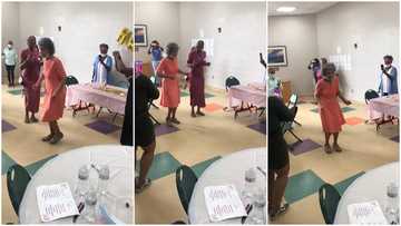 91-year-old granny shows off gentle steps as she dances to favourite song on b'day