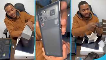 Twene Jonas flaunts newly purchased GH₵11K RedMagic Pro 10 gaming smartphone, fans react