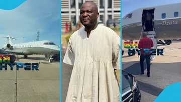 Businessman Ibrahim Mahama acquires new $56 million private jet, video stirs reactions