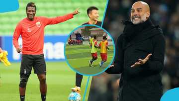 Asamoah Gyan teaches tiki-taka football in Accra, channels his inner Pep Guardiola: Video