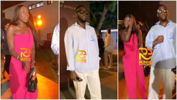 Osei Kwame Despite's Son: Saahene Osei wows patrons with his stylish looks and GH₵ 10,456 Alexander McQueen Sneakers at launch of Scent of Africa