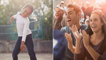 Video of boy busting some lit moves on stage leaves many applauding his confidence and skills