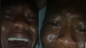 I'm begging you, give me last chance - Man tearfully begs girlfriend in video after she dumped him