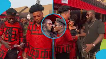 Dr Likee, Kyekyeku, others join Lil Win to mourn with bereaved publicist: "Kumawood love is back"