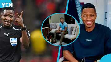 Ghana's finest referee Daniel Laryea excites fans with stylish pictures