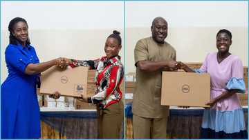 36 University Of Ghana students get laptops from Vice-Chancellor