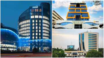 Ecobank Head Office and other commercial buildings in Ghana with unique architecture