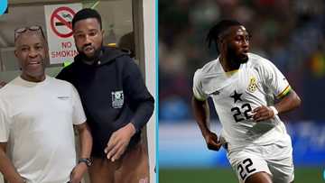 Black Stars striker Antoine Semenyo’s father enjoys fun moment with content creator