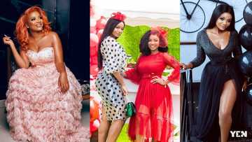 Serwaa Amihere's kid sister causes stir; drops pre-vals day photo