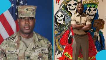 Nollywood actor Joseph Momodu hits a major milestone 17 weeks after joining the US Army
