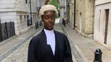 Ghanaian student called to the Bar of England and Wales after earning her Master's; makes her dad proud