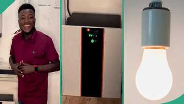 Price of solar: Man pays GH¢40k, install 12 panels, 10kw lithium battery for steady light