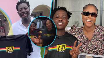 Kyekyeku storms Accra, calls on Asamoah Gyan, Yvonne Nelson and more ahead of movie premiere