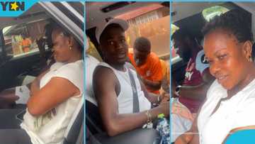 Black Stars: Ernest Nuamah's mother admires son's car in adorable video