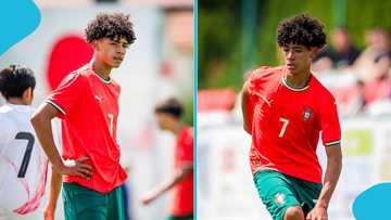 Fans give Cristiano Jr. verdict as his highlights vs England U15 emerge