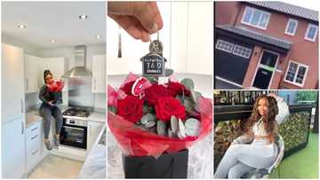God did it - 22-year-old lady buys a house, photos of new home stir reactions