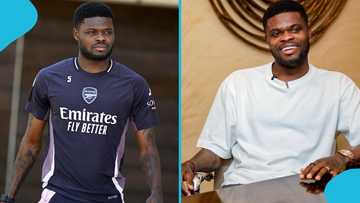Partey makes first social media post following serious legal charges