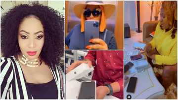 Diamond Appiah Buys iPhone 14 Pro Max Right After Tracey Boakye Flaunted Hers And Throws Shade; Netizens React