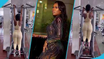 Delay gyms hard with an assisted pull-up machine, video leaves many in awe of her curves