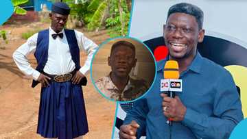 Agya Koo throws shade at his critics in video, peeps react