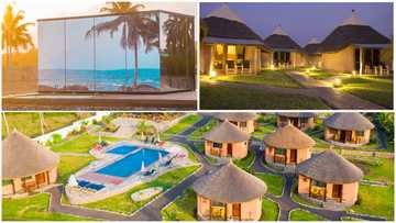 Sogakope Beach Resort and 2 other resorts in Ghana with strange architecture