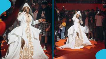 Ohemaa Mercy breaks down the biblical meaning behind her Tehillah 2026 outfit
