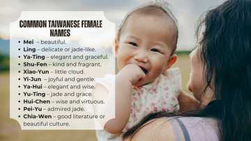 200+ common Taiwanese female names with meanings for you and your baby girl