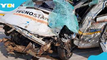 Road crash at Senya Bonsuoku leads to 19 casualties
