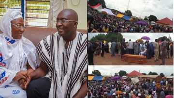 Video drops as thousands attend funeral of Vice President Bawumia's mother