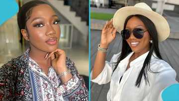 Nigerian actress Chinenye Nnnebe impresses Ghanaians as she speaks Twi fluently