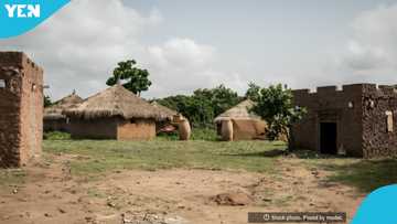 Miner stirs reactions after discovering gold deposits inside mud houses in remote village