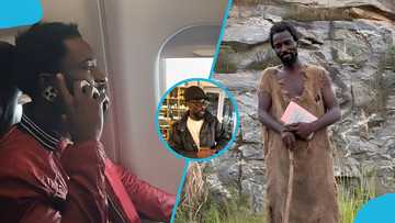 Ebo Noah seen enjoying life abroad after viral fame