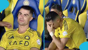 Here's how Ronaldo reacted after bizarre own goal delayed Al Nassr's title celebrations (Video)