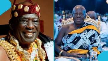 Asantehene: Oguaahene presents the key to Cape Coast to Otumfuo Osei Tutu II