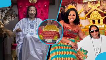 Kantanka’s burial place surfaces with his popular chair on display