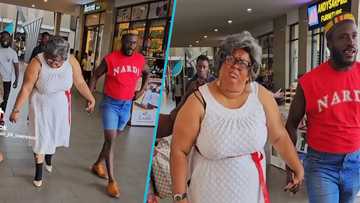 Vivian Jill and Ras Nene slay in strange outfits and step out as a couple, funny video gets many laughing hard