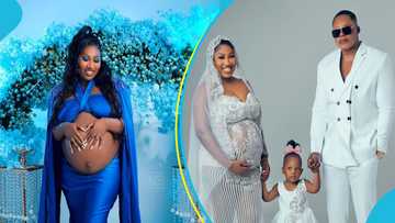 AMG Deuces and his wife Angelica welcome second child, stunning maternity photos drop