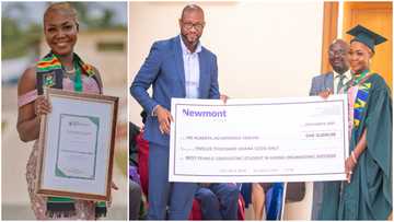 GH lady bags 87.41 CWA to win 2023 best female student at University of Mines, receives GH¢12k