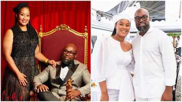 He's got money: McDan celebrates Valentine's Day with his 2 wives, drops lovely photos