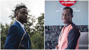 Fans roast Zionfelix for asking 'You Want to Bamba' producer why he cannot speak Twi